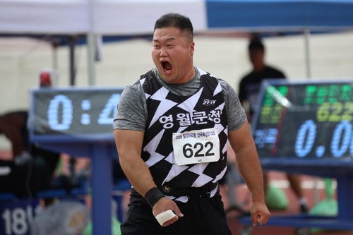 한국 타이기록 세운 심준